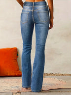 Freya | Women's Flare Jeans | High-Waist · Eltrendio