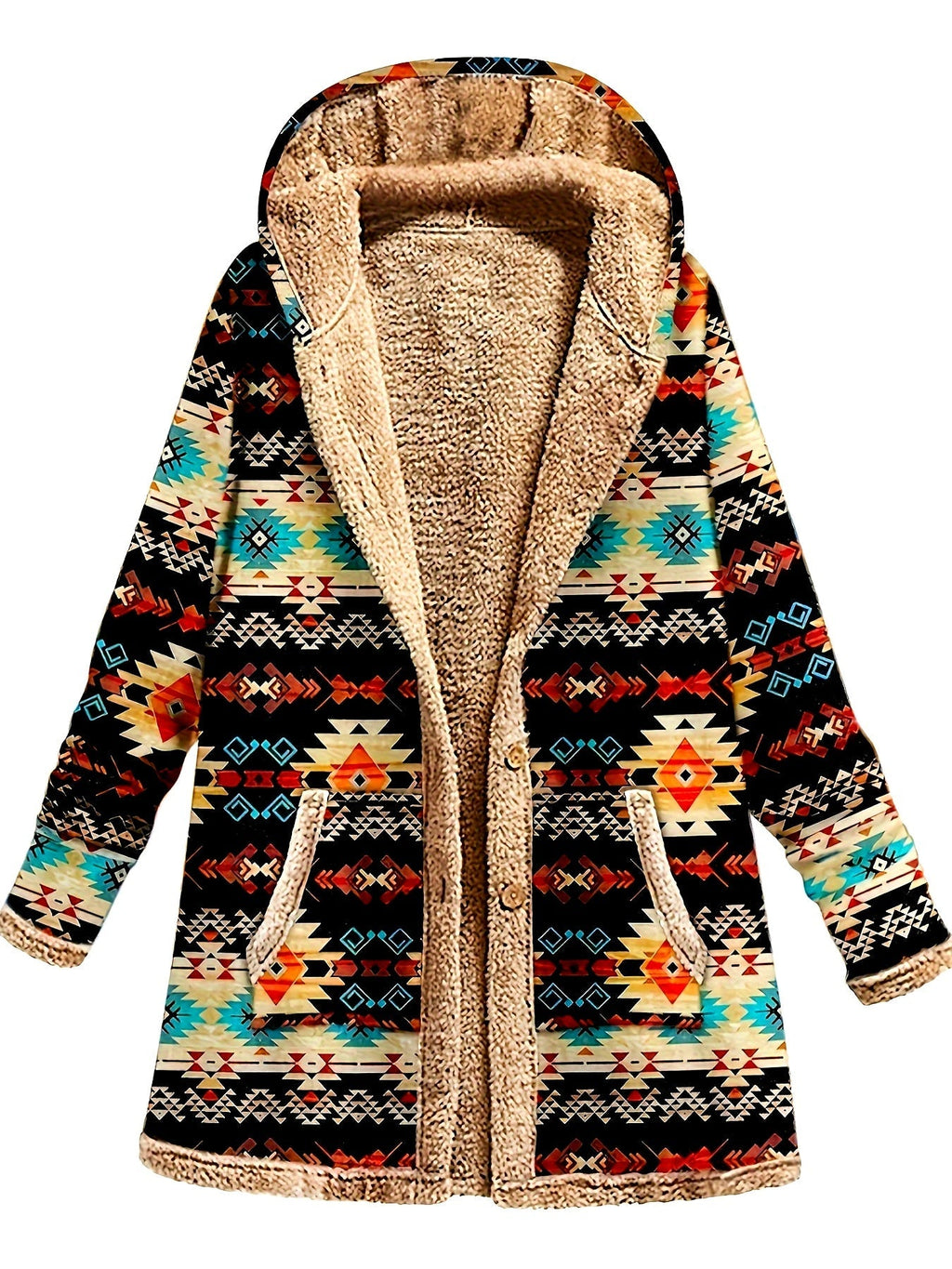 Freya | Women's Hooded Coat | Fleece-Lined · Eltrendio