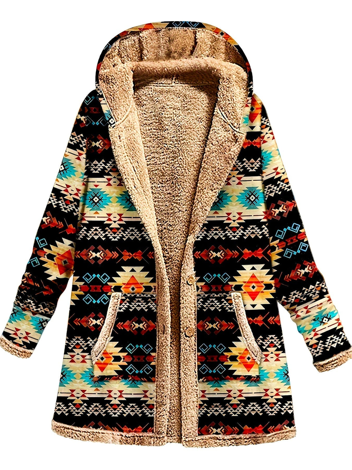 Freya | Women's Hooded Coat | Fleece-Lined · Eltrendio