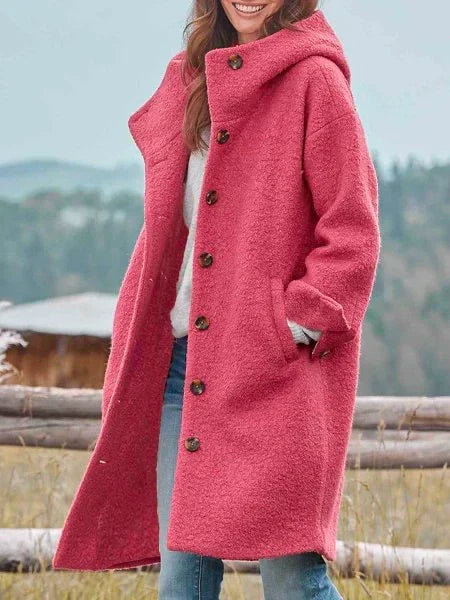 Freya | Women's Hooded Coat | Longline · Eltrendio