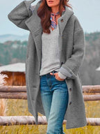 Freya | Women's Hooded Coat | Longline · Eltrendio