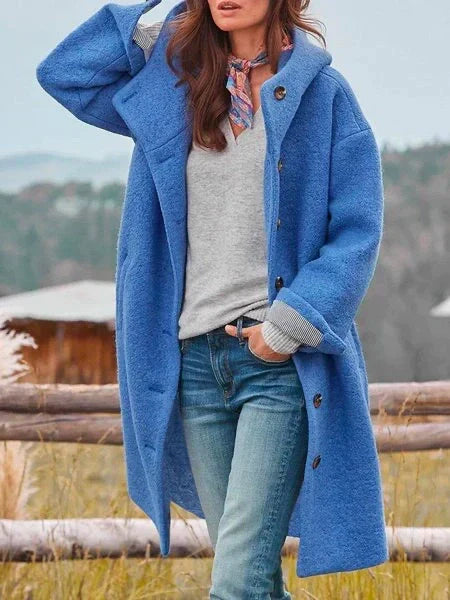 Freya | Women's Hooded Coat | Longline · Eltrendio