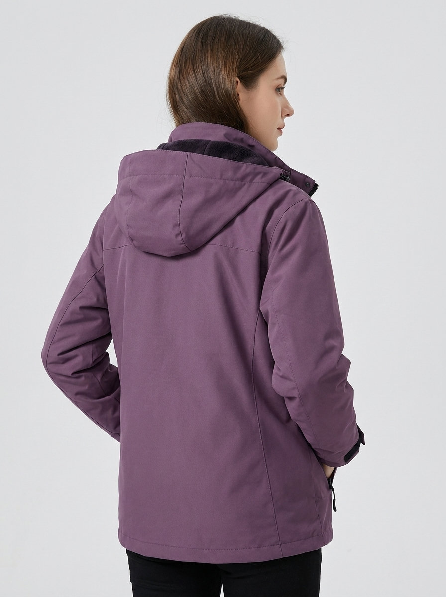 Freya | Women's Hooded Jacket | Fleece-Lined-Eltrendio