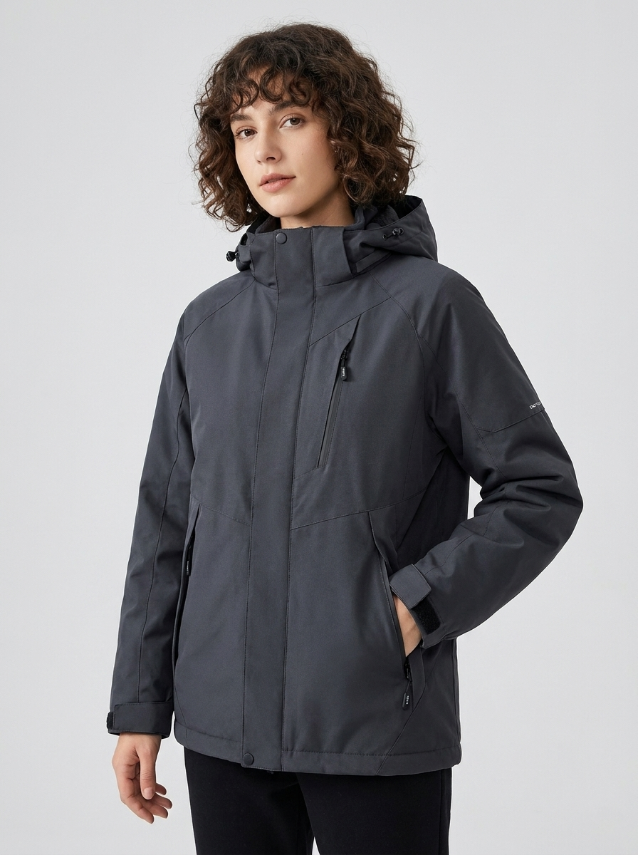Freya | Women's Hooded Jacket | Fleece-Lined-Eltrendio