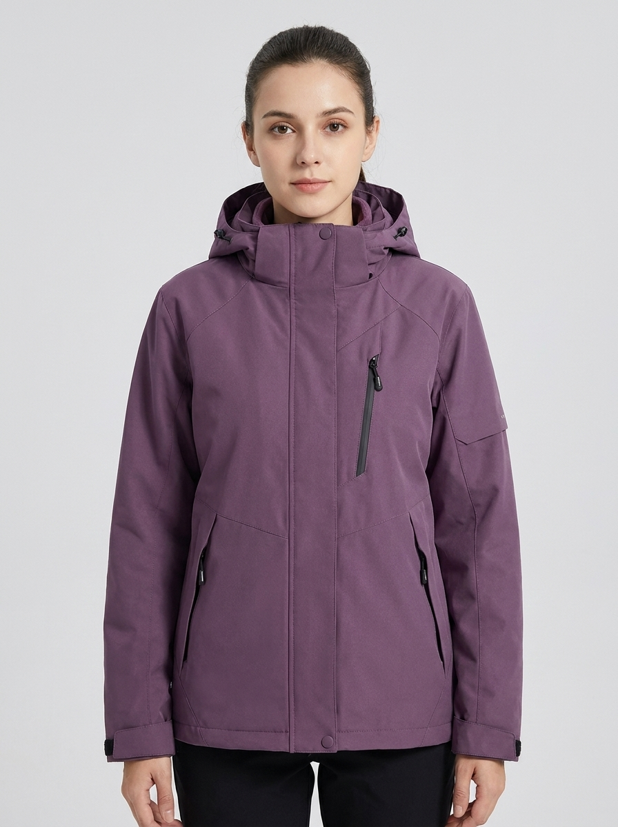 Freya | Women's Hooded Jacket | Fleece-Lined-Eltrendio