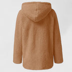 Freya | Women's Hooded Jacket | Teddy Fleece · Eltrendio