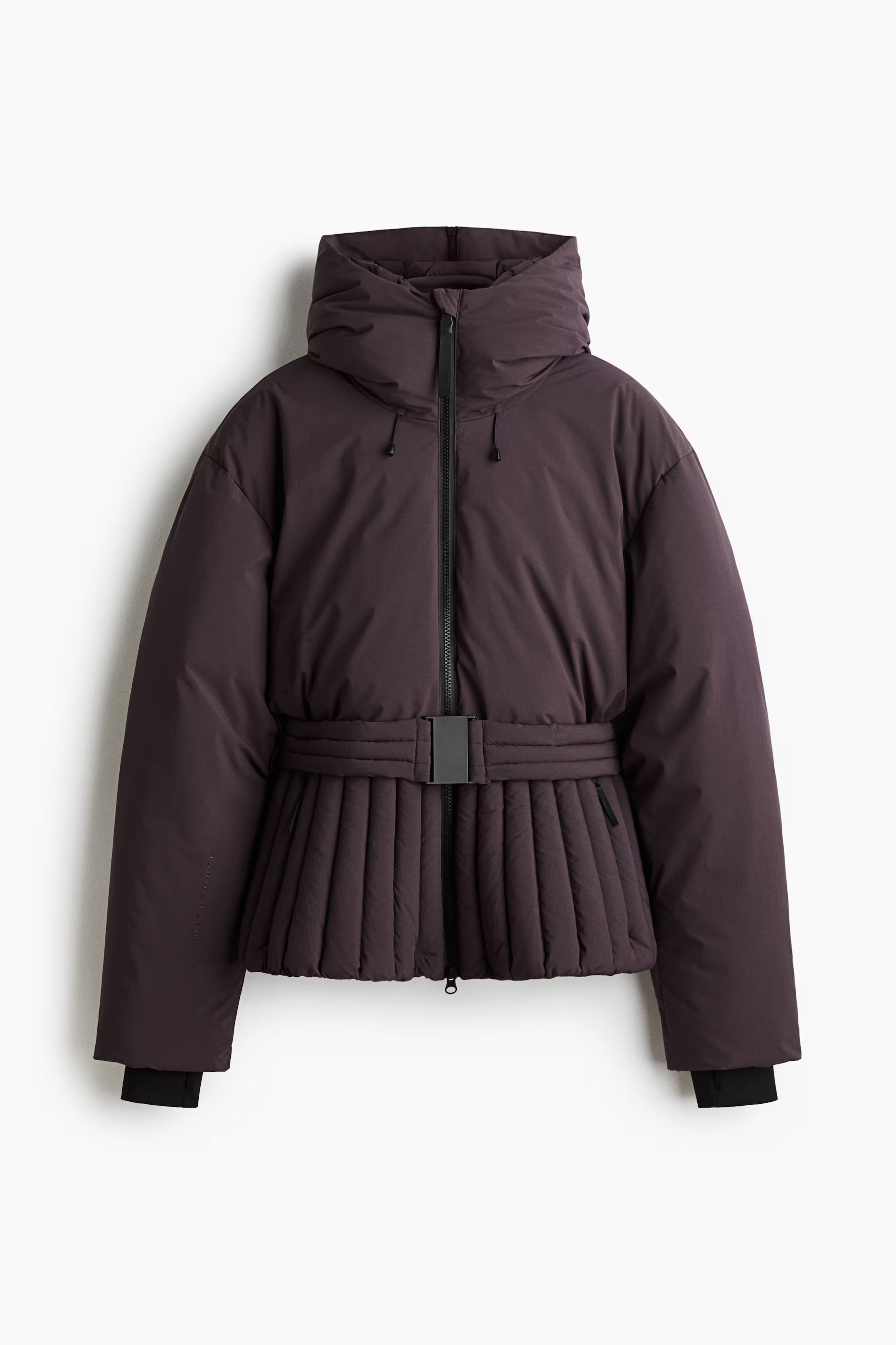 Freya | Women's Hooded Puffer Jacket | Belted Waist · Eltrendio