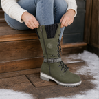 Freya | Women's Lace-Up Boots | Side Zip · Eltrendio