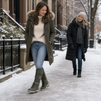 Freya | Women's Lace-Up Boots | Side Zip · Eltrendio
