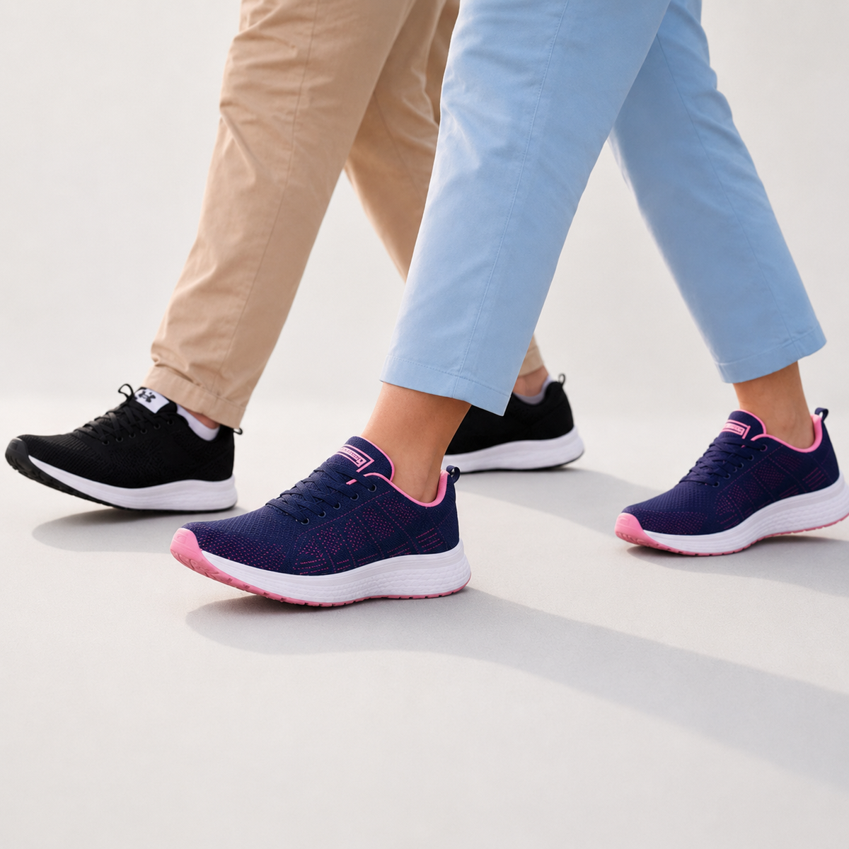 Freya | Women's Lace-Up Trainers | Breathable Mesh · Eltrendio