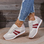 Freya | Women's Lace-Up Trainers | Cushioned Insole · Eltrendio