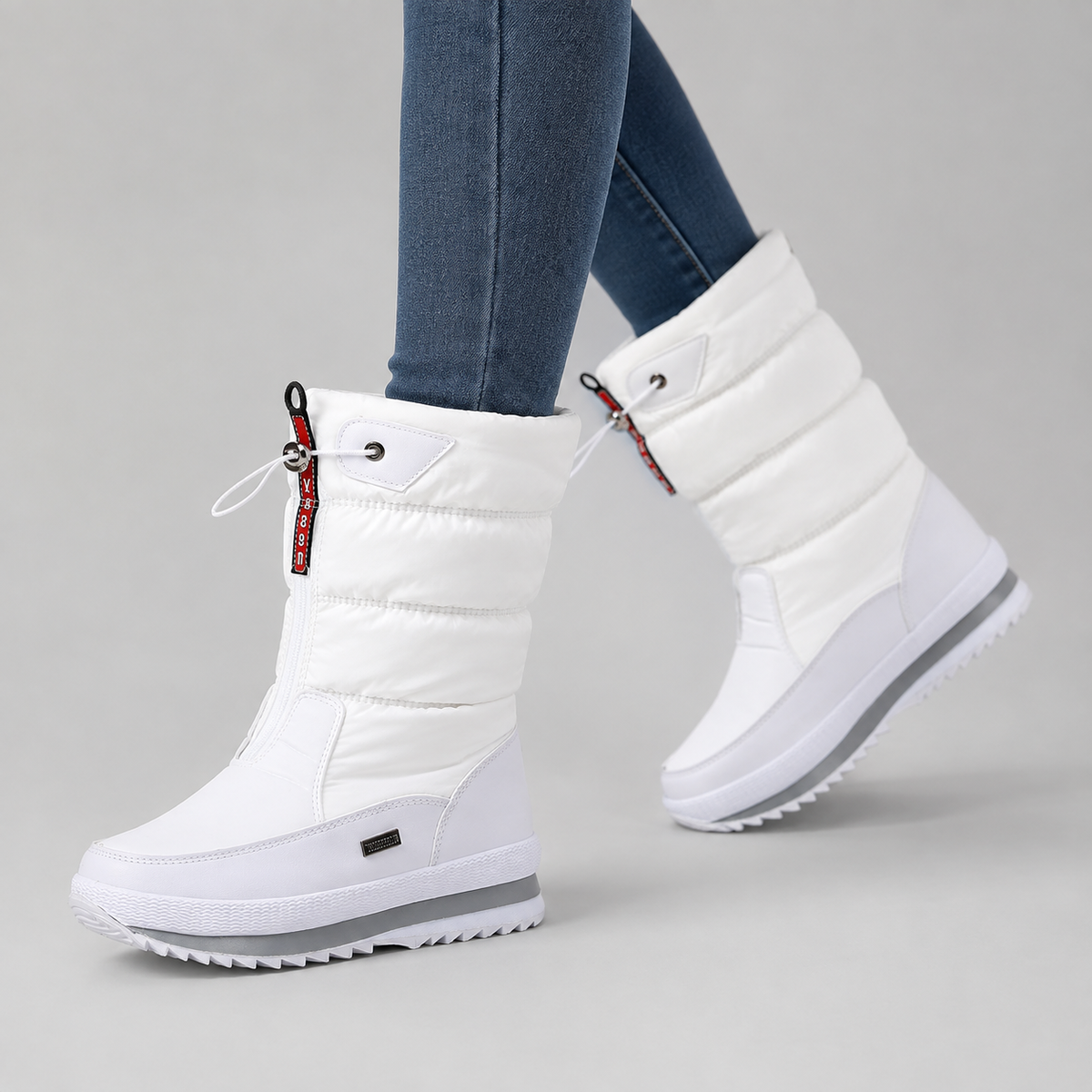 Freya | Women's Mid-Calf Snow Boots | Fleece-Lined · Eltrendio