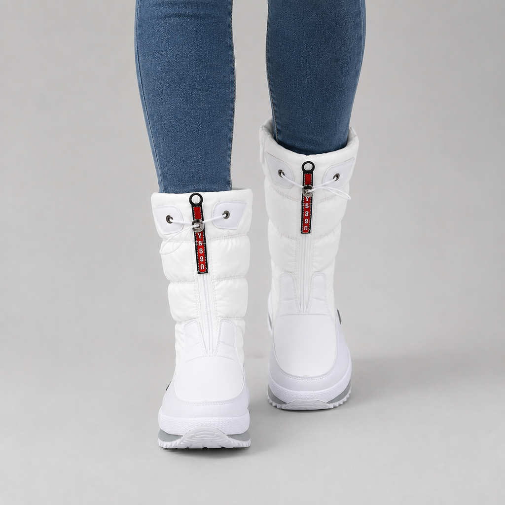 Freya | Women's Mid-Calf Snow Boots | Fleece-Lined · Eltrendio