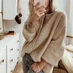 Freya | Women's Oversized Cardigan | Button Front · Eltrendio