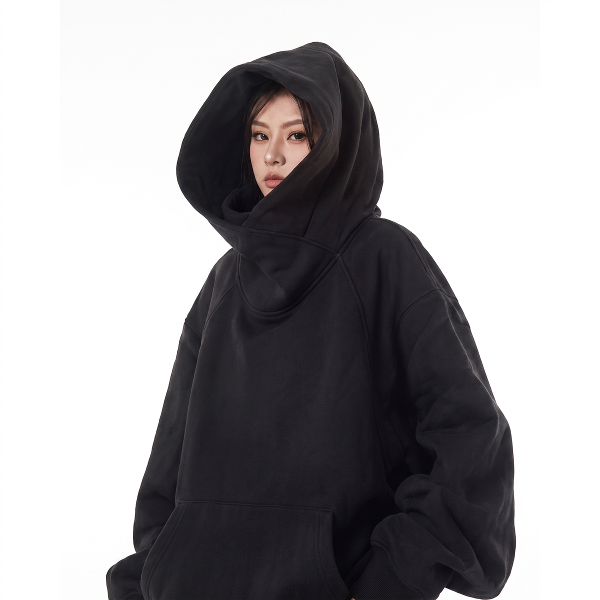 Freya | Women's Oversized Hoodie | Fleece-Lined · Eltrendio