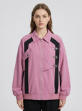 Freya | Women's Oversized Jacket | Buckle Detail