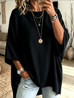 Freya | Women's Oversized Jumper | Batwing Knit · Eltrendio