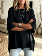 Freya | Women's Oversized Jumper | Batwing Knit · Eltrendio
