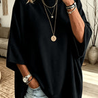 Freya | Women's Oversized Jumper | Batwing Knit · Eltrendio