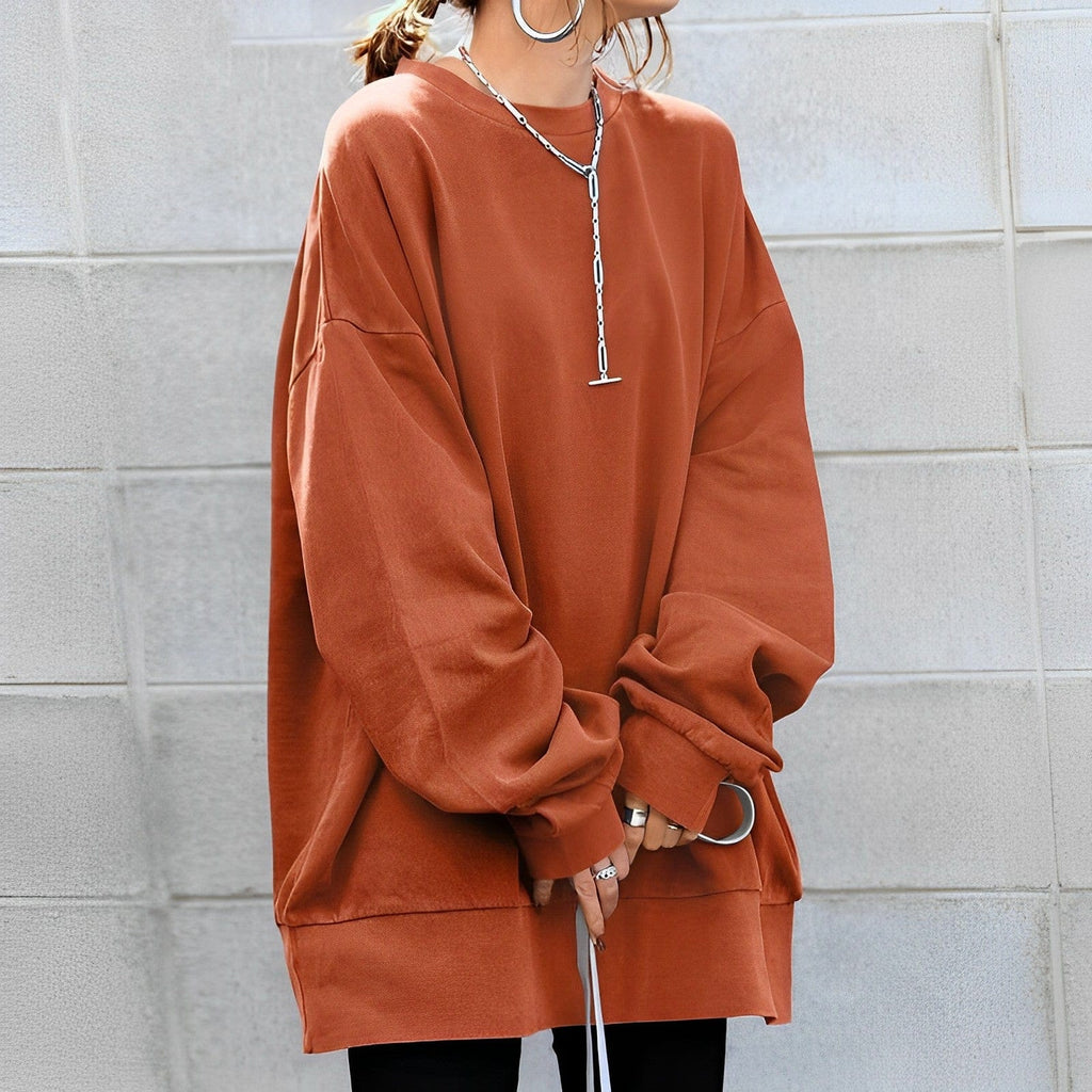 Freya | Women's Oversized Sweatshirt | Crewneck · Eltrendio