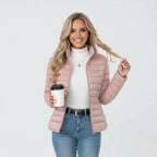 Freya | Women's Padded Jacket | Funnel Neck · Eltrendio