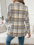 Freya | Women's Plaid Blazer | Single-Button · Eltrendio