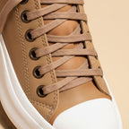 Freya | Women's Platform Trainers | Lace-Up · Eltrendio