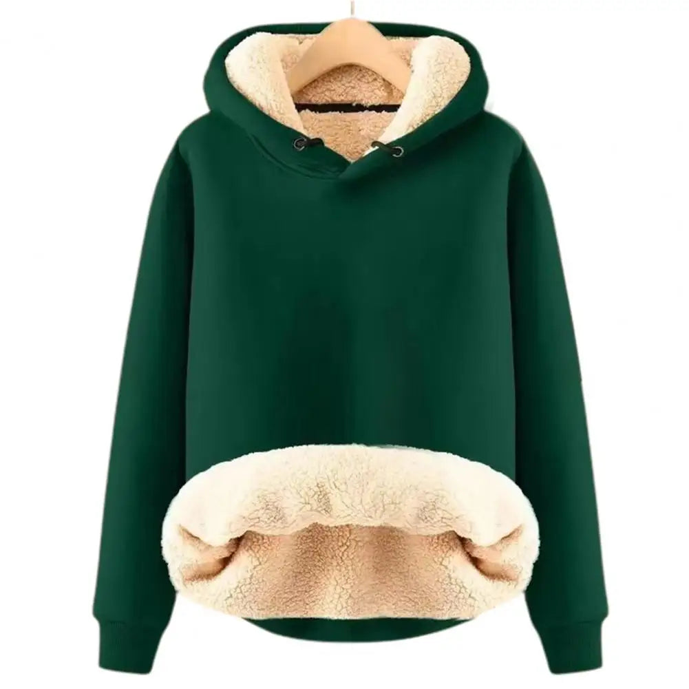 Freya | Women's Pullover Hoodie | Sherpa-Lined · Eltrendio