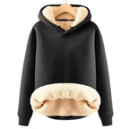 Freya | Women's Pullover Hoodie | Sherpa-Lined · Eltrendio