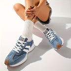 Freya | Women's Retro Trainers | Lace-Up · Eltrendio