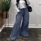 Freya | Women's Wide-Leg Jeans | High-Waisted · Eltrendio