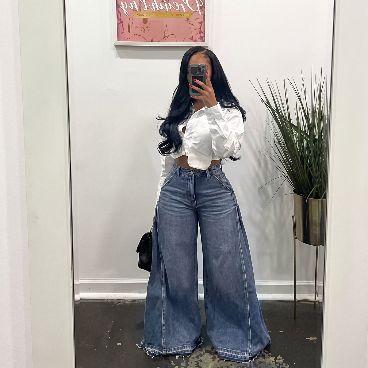 Freya | Women's Wide-Leg Jeans | High-Waisted · Eltrendio