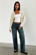 Freya | Women's Wide-Leg Jeans | Mid Waist · Eltrendio