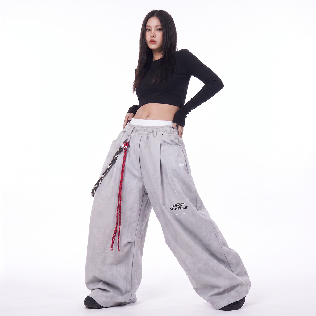 Freya | Women's Wide-Leg Joggers | Elastic Waist · Eltrendio