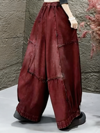 Freya | Women's Wide-Leg Trousers | Drawstring Waist · Eltrendio
