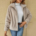 Freya | Women's Zip-Up Jacket | Fleece · Eltrendio