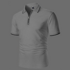 George | Men's Classic Shirt | Zip Neck • Eltrendio