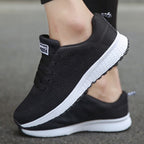 Grace | Women's Lace-Up Trainers | Mesh Knit · Eltrendio