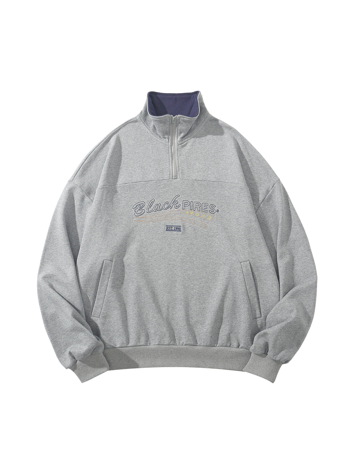 Harley | Women's Half Zip Sweatshirt | Oversized Y2K Old-Money Style-Eltrendio