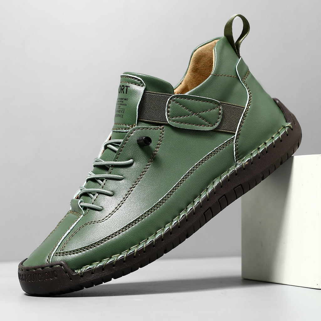 Harper | Women's Lace-Up Trainers | Stitched Sole · Eltrendio