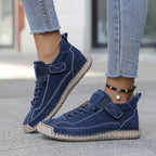 Harper | Women's Lace-Up Trainers | Stitched Sole · Eltrendio