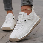 Harper | Women's Lace-Up Trainers | Stitched Sole · Eltrendio