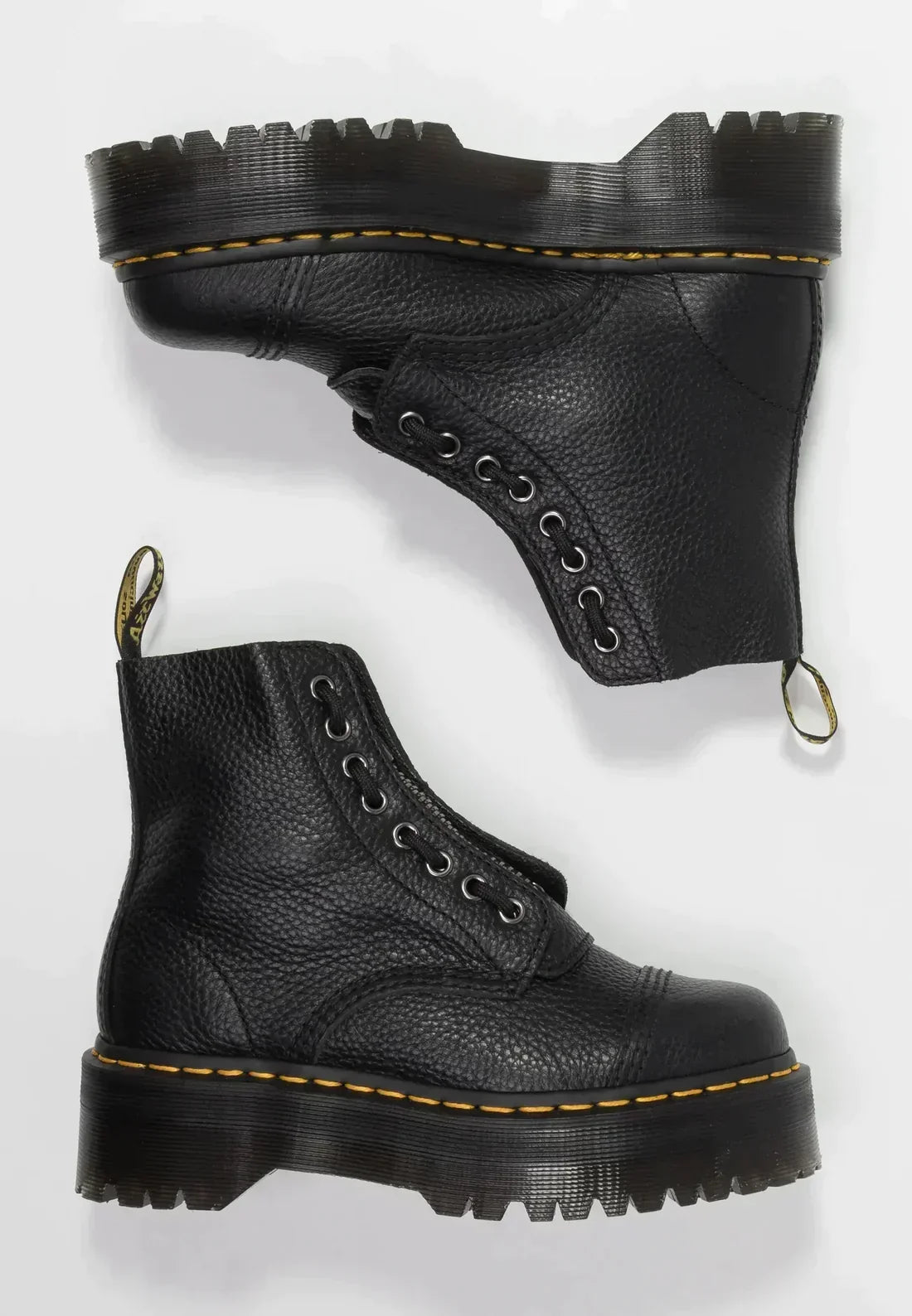 Harper | Women's Platform Boots | Front Zip · Eltrendio