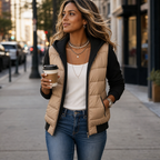 Harper | Women's Quilted Puffer Jacket | Hooded · Eltrendio
