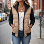 Harper | Women's Quilted Puffer Jacket | Hooded · Eltrendio