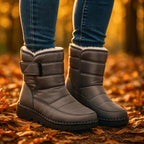Harper | Women's Quilted Snow Boots | Buckle Strap · Eltrendio
