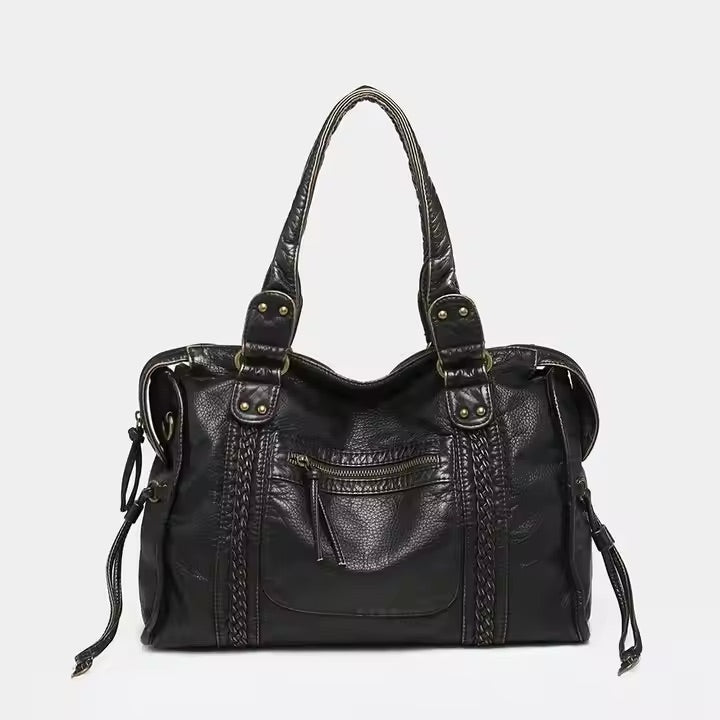 Harper | Women's Shoulder Bag | Braided Detail · Eltrendio