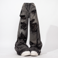 Harper | Women's Wide-Leg Jeans | Distressed Denim · Eltrendio