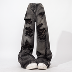 Harper | Women's Wide-Leg Jeans | Distressed Denim · Eltrendio