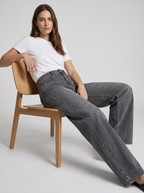 Harper | Women's Wide-Leg Jeans | High-Waisted · Eltrendio